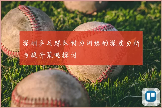 深圳乒乓球队耐力训练的深度分析与提升策略探讨