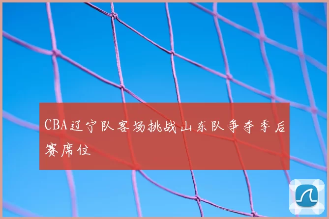 CBA辽宁队客场挑战山东队争夺季后赛席位