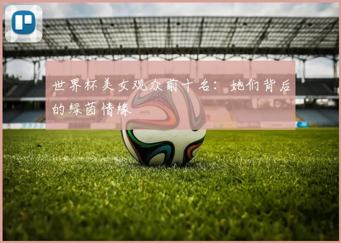 世界杯美女观众前十名：她们背后的绿茵情缘