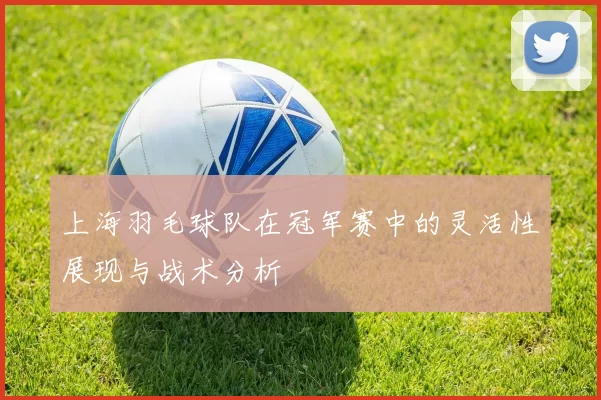 上海羽毛球队在冠军赛中的灵活性展现与战术分析